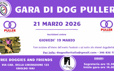 Gara del 21 marzo 2026 – Free Doggies & Friends – Uboldo (VA)